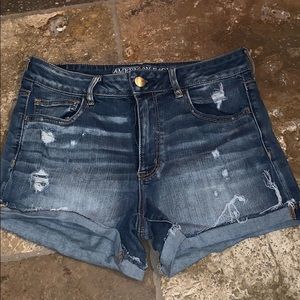 American Eagle stretch denim shorts